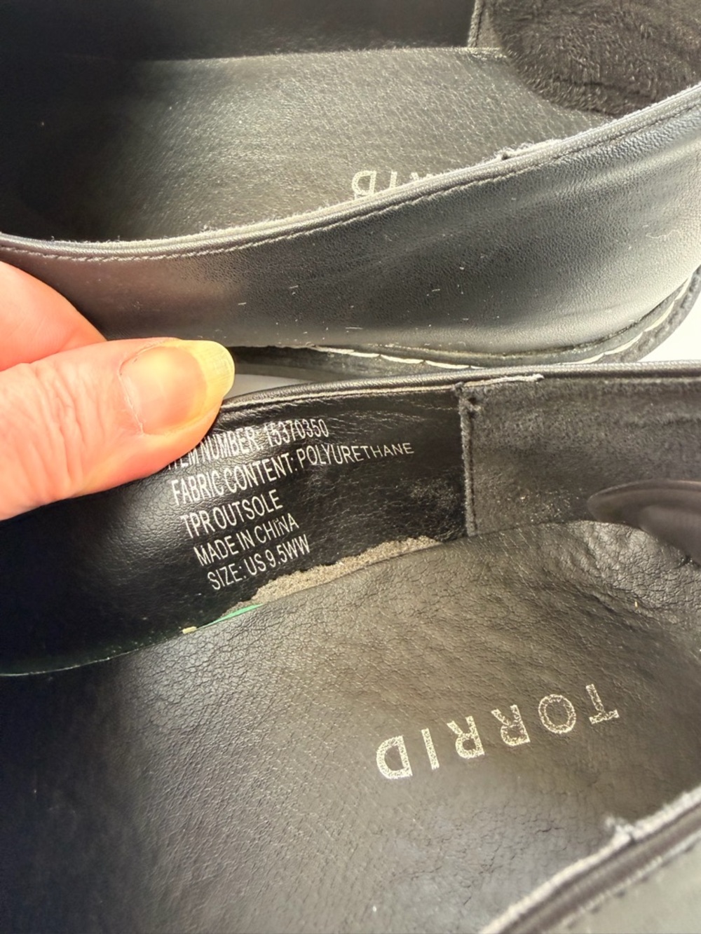 torrid Wide Black Lug Sole Penny Loafers - Picture 3 of 5